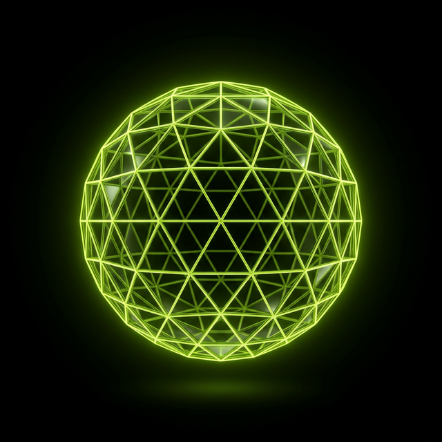 3D Wireframe Sphere